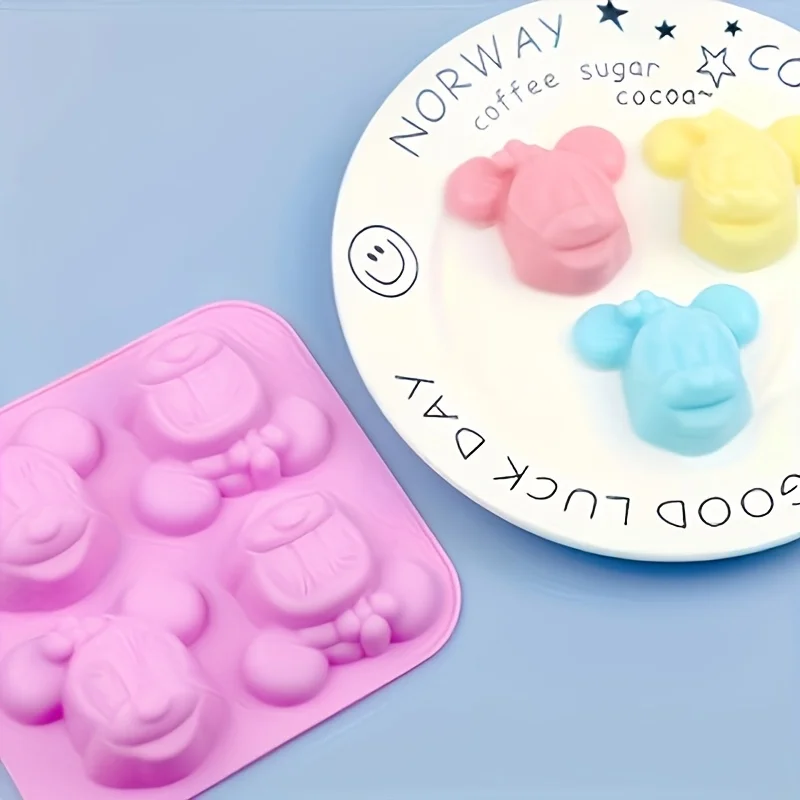 Natural Making Soap - 1 moule de dessin animé Minnie,