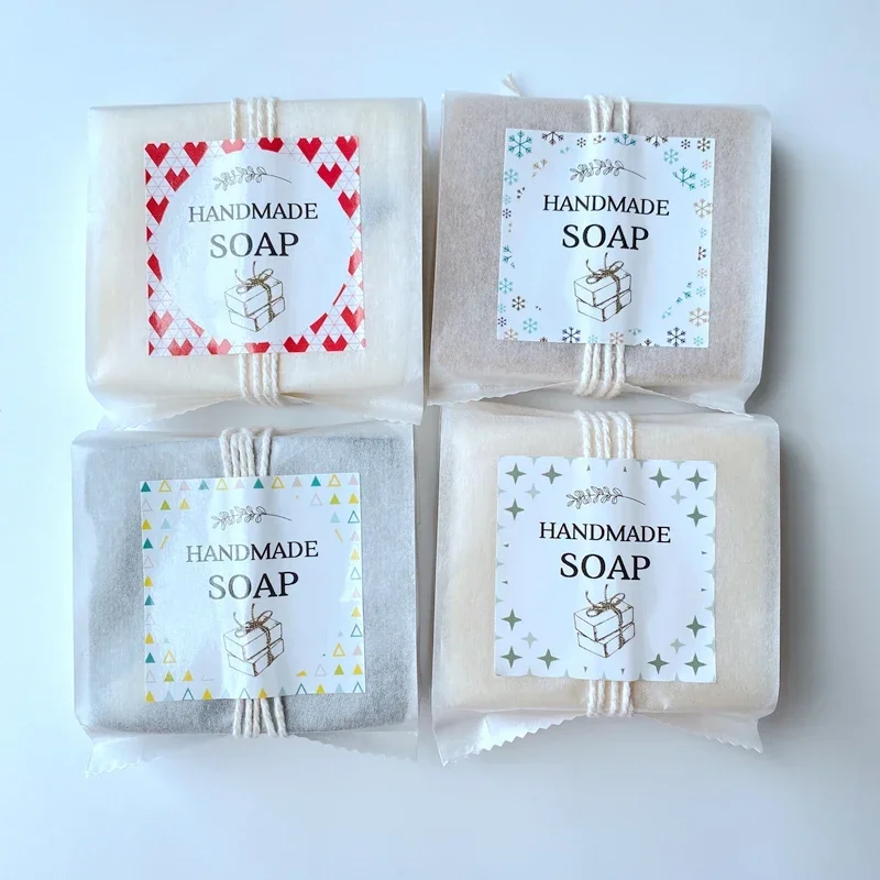 Kraft Soap Label - Sac d'emballage de savon fait à