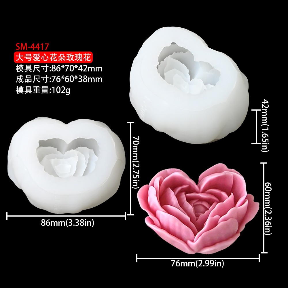 Quality Soap Making Kit - Moule en silicone 3D extra large