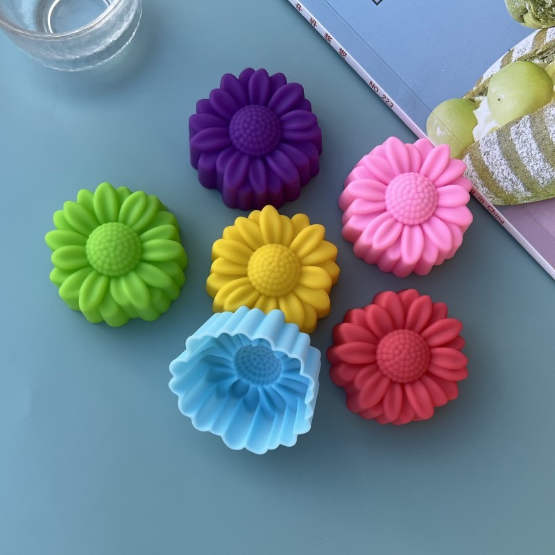 Natural Making Soap - Ensemble de 6 moules en silicone