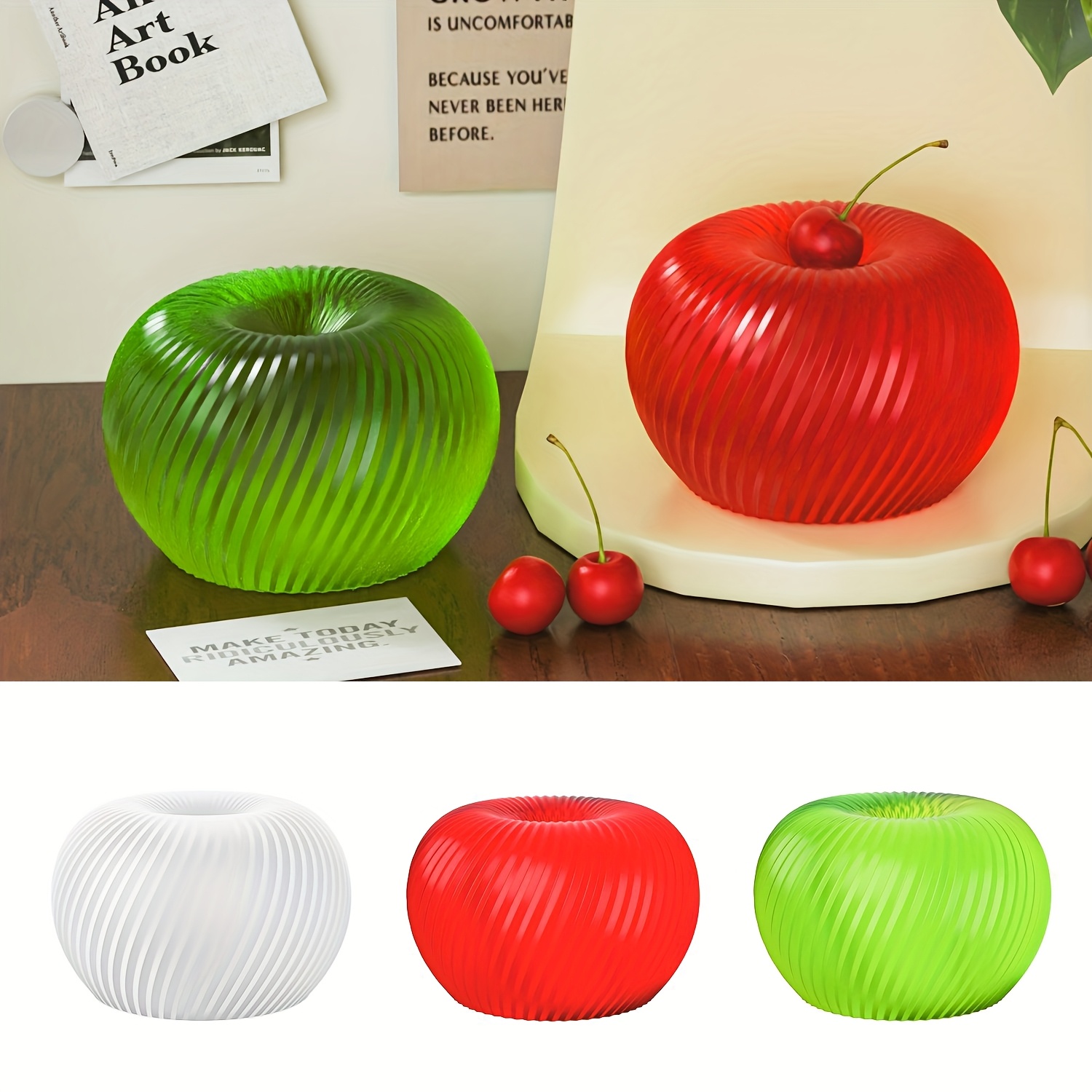 Natural Making Soap - Un moule en silicone rouge tendance