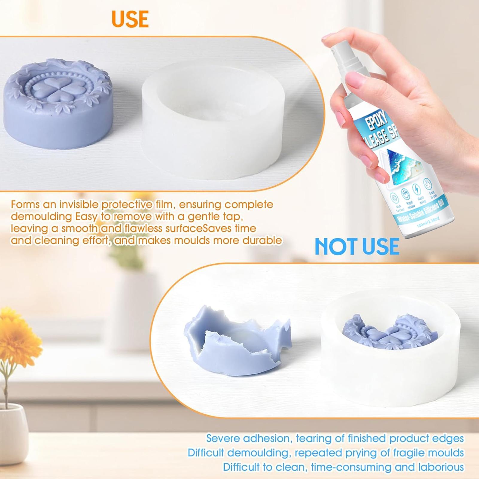 Spray de démoulage silicone, s - Natural Making Soap avis et prix