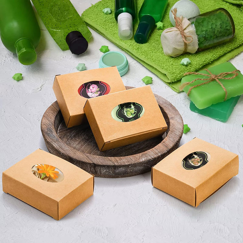 Mini boîte en papier Kraft ave - Kraft Soap Label avis et prix