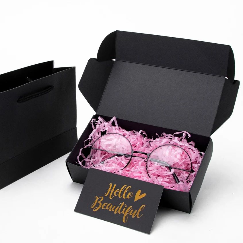 Carton d'emballage noir, boîte - Kraft Soap Label avis et prix