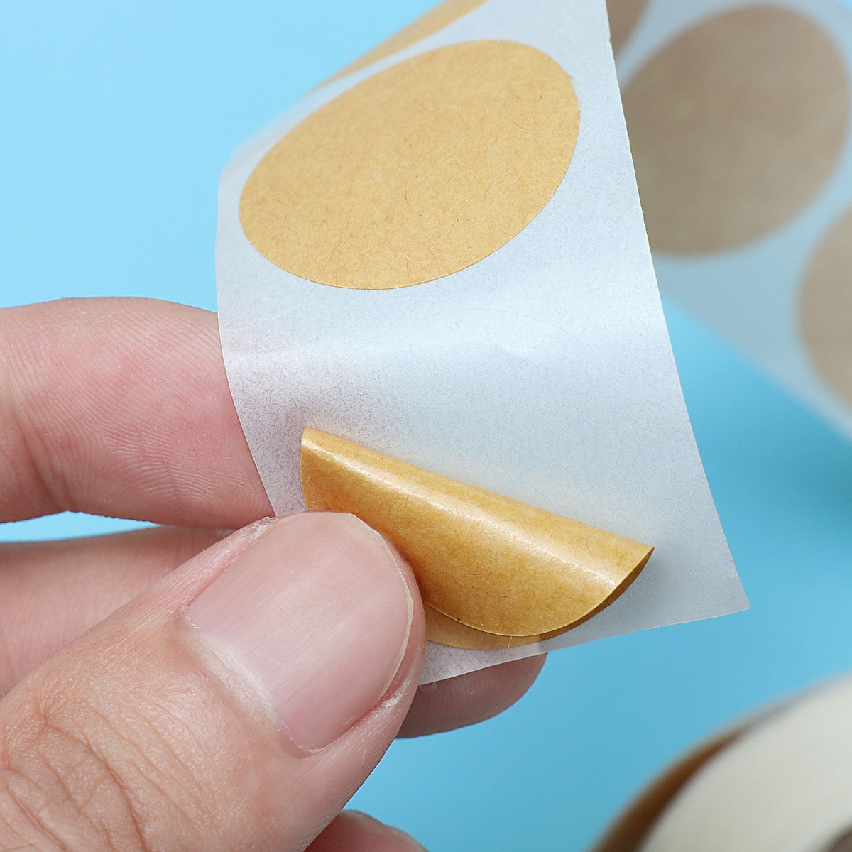 Étiquettes adhésives rondes en - Kraft Soap Label avis et prix