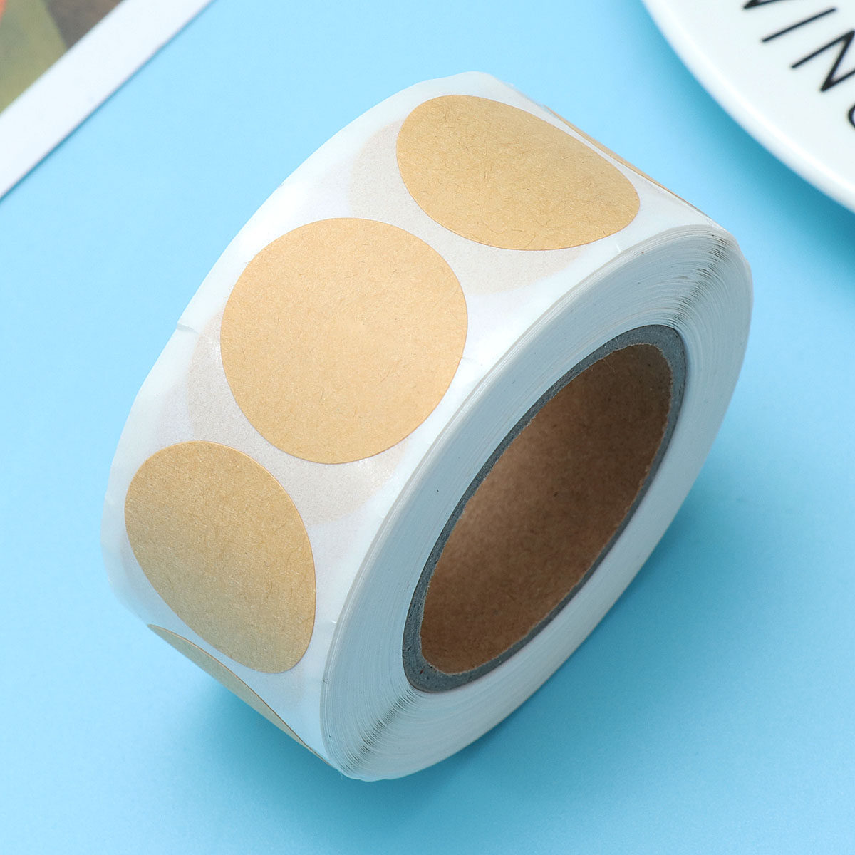 Étiquettes adhésives rondes en - Kraft Soap Label avis et prix