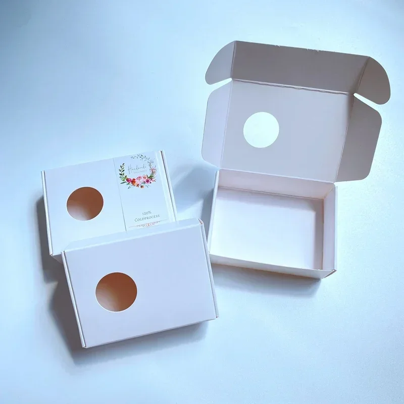 Boîte Kraft avec fenêtre ronde - Kraft Soap Label avis et prix
