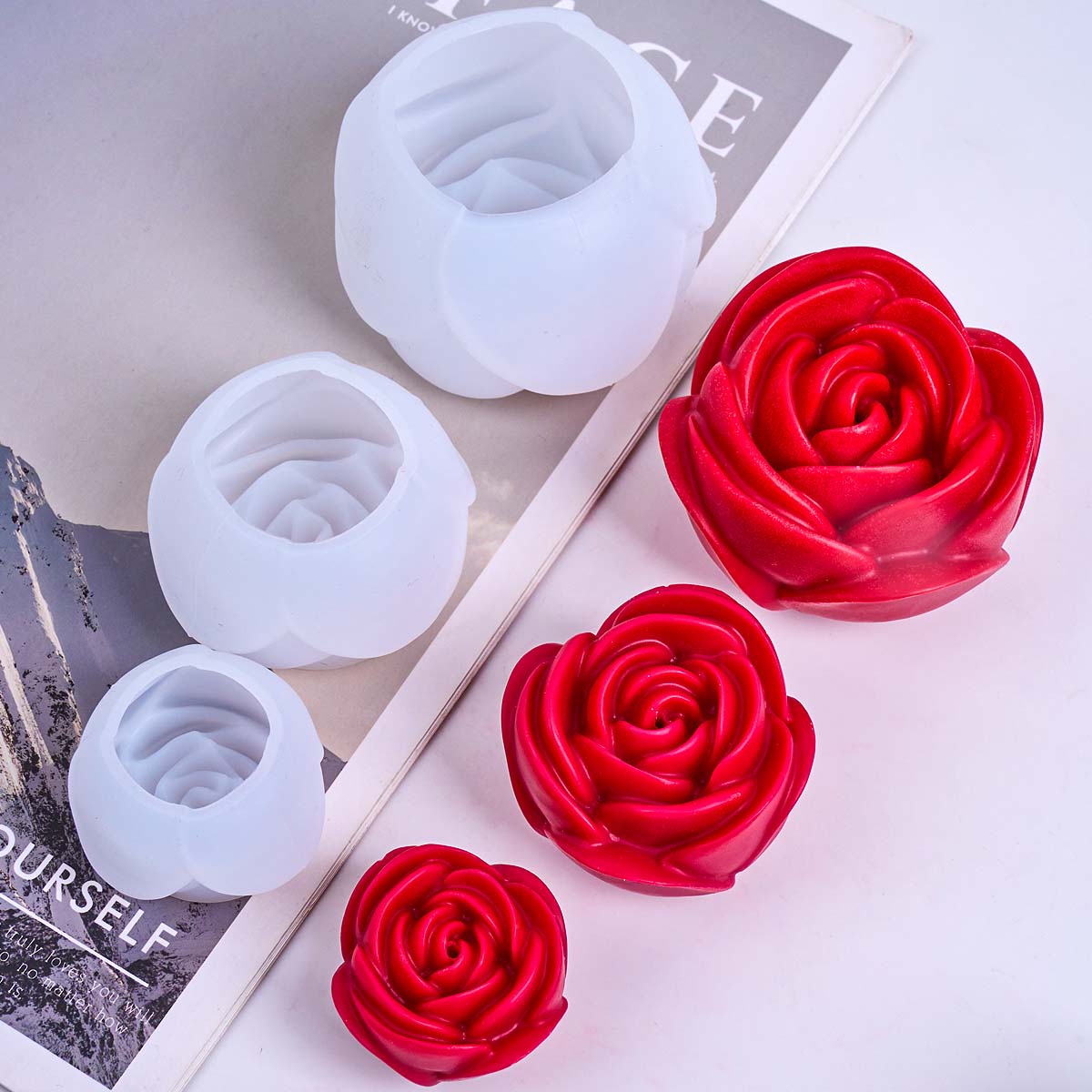 Moule à bougie en Silicone en  - Soap Making Fragrance avis et prix
