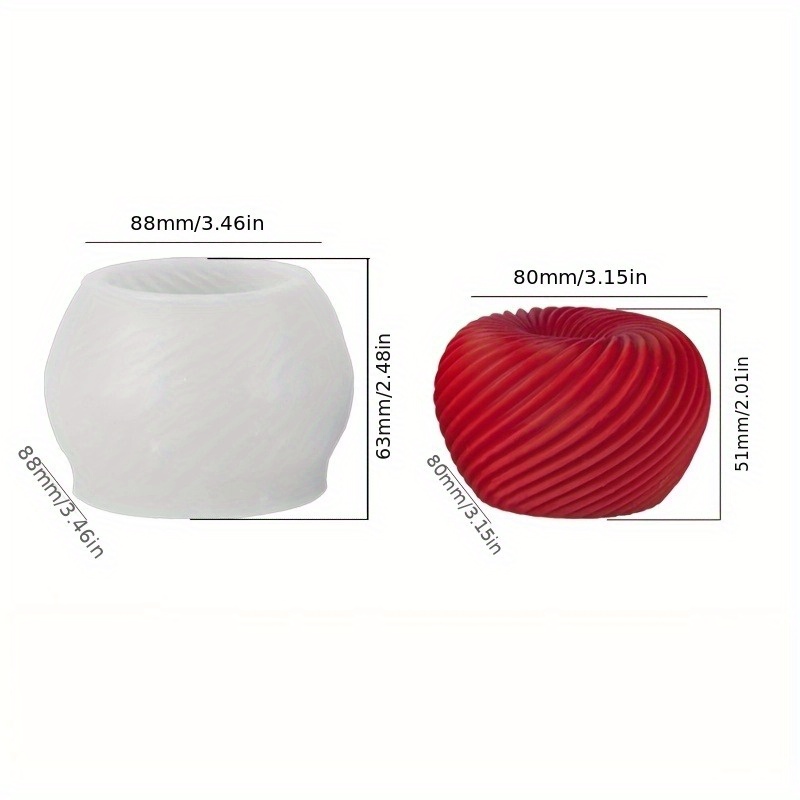 Un moule en silicone rouge ten - Natural Making Soap avis et prix