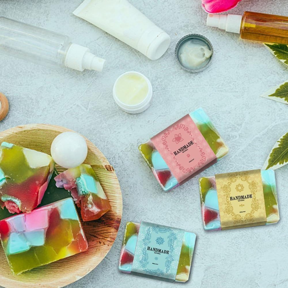 90 Étiquettes Adhésives Faites - Kraft Soap Label avis et prix
